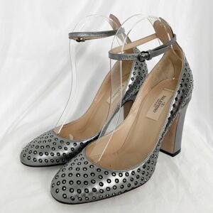 Valentino Silver Studded Women's Heels